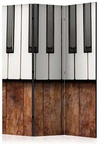 Artgeist Paraván - Inspired by Chopin - mahogany [Room Dividers]