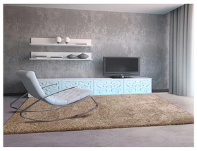 Svetlohnedý koberec Universal Aqua Liso, 133 x 190 cm