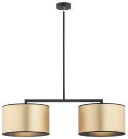 Argon 0898 - Luster na tyči KARIN 2xE27/15W/230V mosadz/čierna