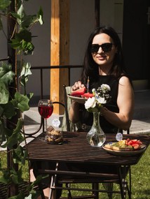 CH Súprava záhradného nábytku Tulu - tmavohnedá