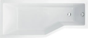 Besco Akrylátová atypická vaňa INTEGRA 150x75 (170x75) BESCO-Rozmery: 150x75, BESCO-Farba: Biela, BESCO-Orientácia: Ľavá