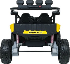 Ramiz Elektrická bugina TURBO 23 pre deti žltá