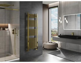 Mexen Mars, vykurovacie teleso 1500x500 mm, 494 W, zlatá lesklá, W110-1500-500-00-50