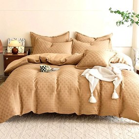 Posteľné obliečky ELITE LIGHT BROWN 3-dielna sada 140x200 cm