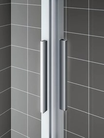 Štvorcový sprchovací kút Kermi Cada XS 90x90 cm - E2R 09020 PVK+E2L 09020 PVK