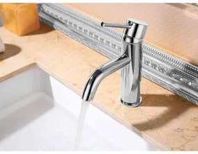 REA-B4101 - Umývadlová batéria LUNGO 16,5 cm lesklý chróm