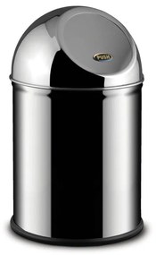 Nerezový odpadkový kôš 8 L, so samozatváracím vekom, nerez lesklý