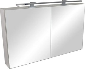 Comodo Zrkadlová skrinka Montana 100 ZS LED-CR s osvetlením Any LED 80 CR, chróm