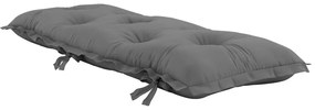 Tmavosivý variabilný futón vhodný do exteriéru Karup OUT™ Sit&amp;Sleep Dark Grey