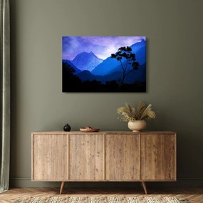 Obraz - Nočné nebo v Nepále (90x60 cm)