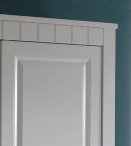 Šatníková skriňa Atik, biela