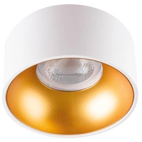 Kanlux 27576 - Podhľadové svietidlo MINI RITI 1xGU10/25W/230V biela/zlatá 27576