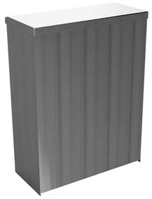 Odpadkový kôš nástenný Bemeta 6 l nehrdzavejúca oceľ mat 101915055, 1 ks