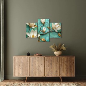 Obraz - 3D magnólia (90x60 cm)