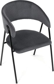 Jedálenská stolička DCL-X7130 GREY2 Farba: Sivá