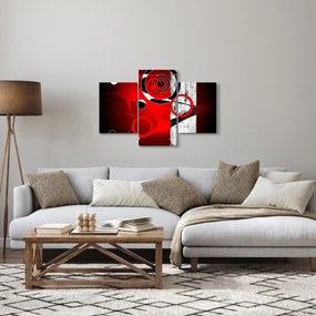 Obraz abstrakcie (90x60 cm)