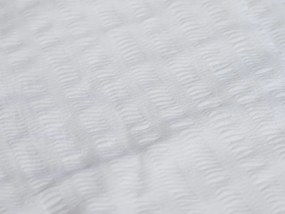Bavlnené obliečky s krepovou úpravou LUXERA biele hotelová kapsa II. akosť Rozmer obliečky: 70 x 90 cm | 140 x 200 cm