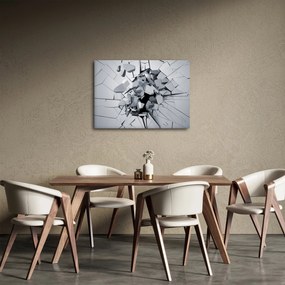 Obraz abstrakcie 3D (70x50 cm)