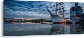 Obraz plachetnice (120x50 cm)