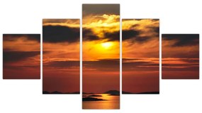 Západ slnka - obraz