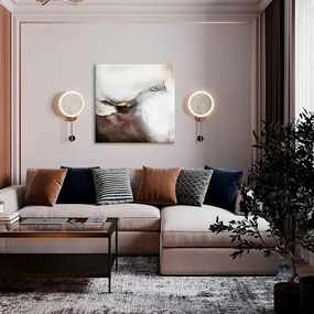 Obrazy na plátne - PREMIUM ART – Abstrakt Zahmlený štít | rôzne rozmery