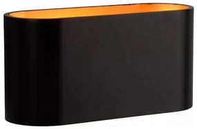 Lucide 23254/01/30 - Nástenné svietidlo XERA 1xG9/42W/230V čierne LC1477