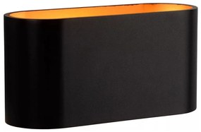 Lucide 23254/01/30 - Nástenné svietidlo XERA 1xG9/42W/230V čierne