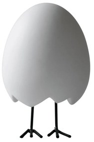 DBKD Veľkonočná dekorácia Happy Feet White