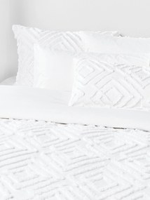 Obliečka na paplón z bavlneného perkálu's tuftovaným dizajnom Phil