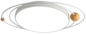 Toolight - Stropná lampa Galaxy White 5xE27 60W APP869-C, biela, OSW-06888