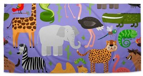 Sablio Uterák Animované safari - 30x50 cm