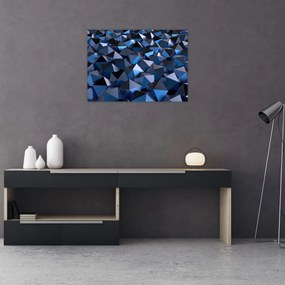Sklenený obraz abstrakcie (70x50 cm)