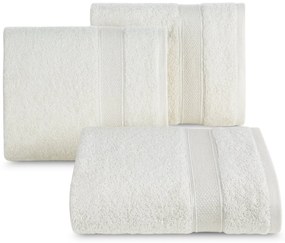 BAVLNENÝ UTERÁK LIANA 70X140 CM KRÉMOVÁ