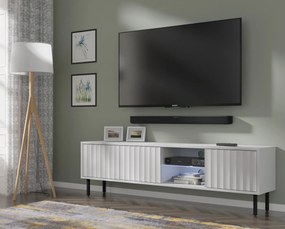 TV stolík/skrinka 156 Vinear (biela). Akcia -20%. Vlastná spoľahlivá doprava až k Vám domov. 1125132