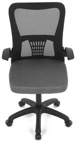 Autronic KA-K2006 GREY Kancelárska stolička, sivá