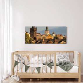 Obraz - Karlov most (120x50 cm)