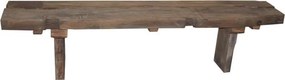 Drevená lavica Rough - 180*35*45 cm