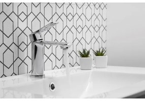 KFA Armatura 4422-815-00 - Umývadlová batéria + výpust AGAT 15,2 cm lesklý chróm