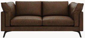 Kožená pohovka Camille Dark Brown (2-miestna)