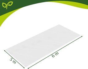 Ochranná sieť na záhony 3 × 6 m  – sieť proti hmyzu a vtákom