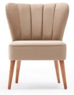 Kreslo SELI krémové