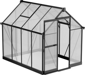 Skleník 210 x 183 x 248 cm, zosilnená konštrukcia,  polykarbonát 6 mm
