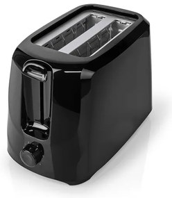 Nedis KABT150EBK - Hriankovač s dvoma otvormi 700W/230V čierna