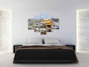 Obraz - Kinkakudži, Japonsko (150x105 cm)