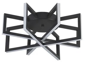Moderné svietidlo SearchLight Lux&Belle stropné LED svietidlo 91410-450BK
