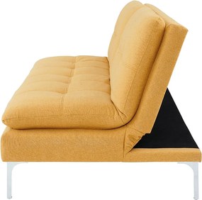 TEMPO KONDELA Kenza rozkladacia pohovka horčicová