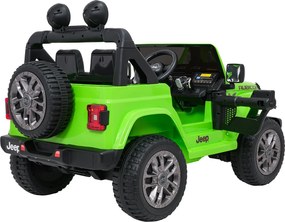 Ramiz Jeep Wrangler Rubicon LIFT elektrické autíčko pre deti zelené