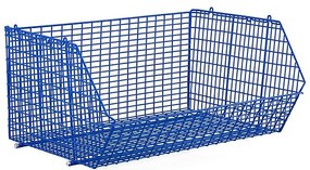 Priemyselný úložný kôš KS3 1050x680x480 mm, stohovateľný
