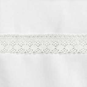 SATÉNOVÉ OBLIEČKY RETRO5 200X220 CM, 2KS 70X80 CM BIELE