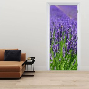 Fototapeta na dvere - Levanduľa (95x205cm)